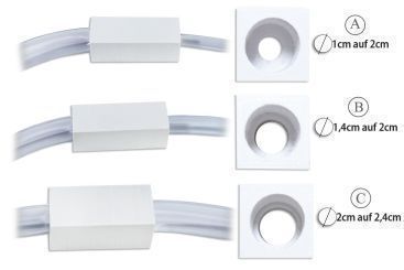 Schlauch zu Schlauch Adapter 