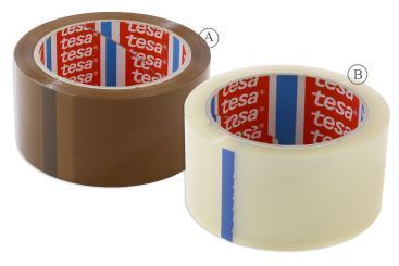 Klebeband Original Tesa - Paketklebestreifen 1x Tesa braun