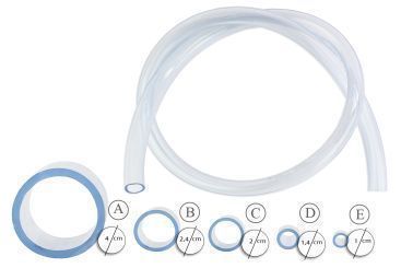 verschiedene Schläuche 2 cm Außendurchmesser 1m