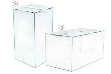 Maxi-Set Becken + Deckel (A) 30cm x 30cm x 60cm