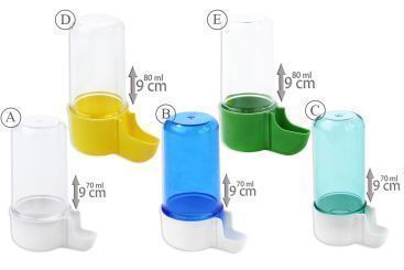 Ameisen Tränken 1x (B) 80ml blaue Tränke, weißer Fuß