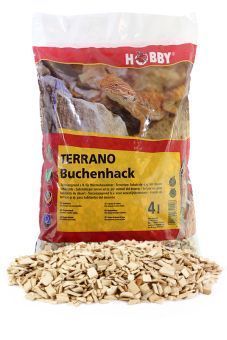 Hobby Terrano Buchenhack 4L Wald / Regenwald / Deko 1x 4 Liter