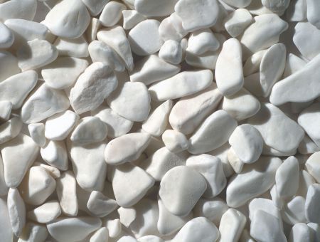 Terrarien Zierkies carrara - weiß 8-16 mm 