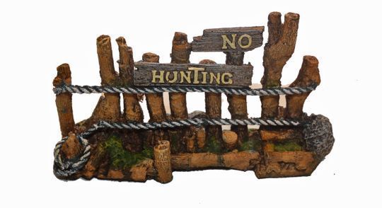 HOLZZAUN (No hunting) 