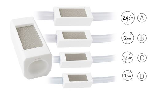 Adapter für die Schlauch-Belüftung (C) 1,4cm Außendurchmesser